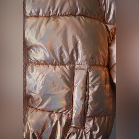 BP Shine Puffer Metallic Coat - Picture 4 of 4